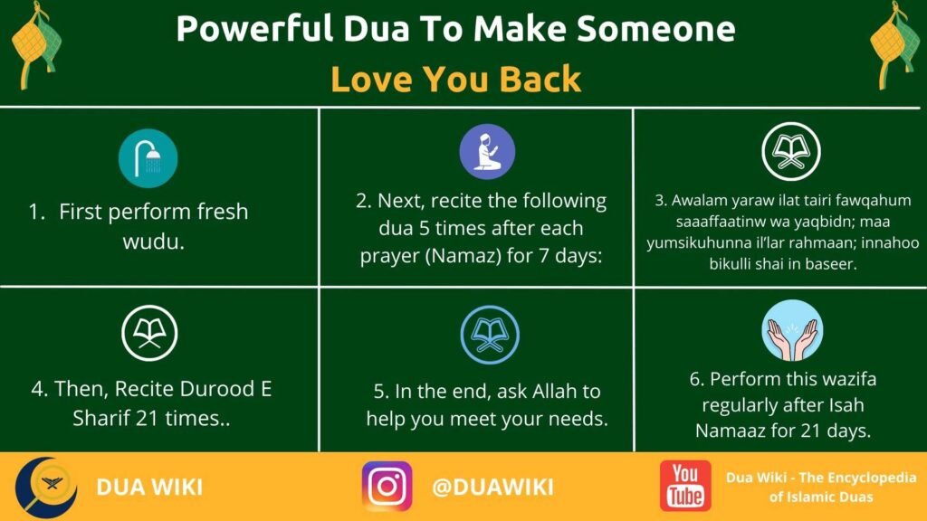 Powerful Dua To Make Someone Love You Back